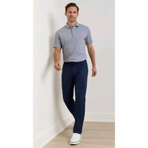 Peter Millar Pants Men’s EB66 Performance 40X27 Navy Stretch Golf Pant EUC